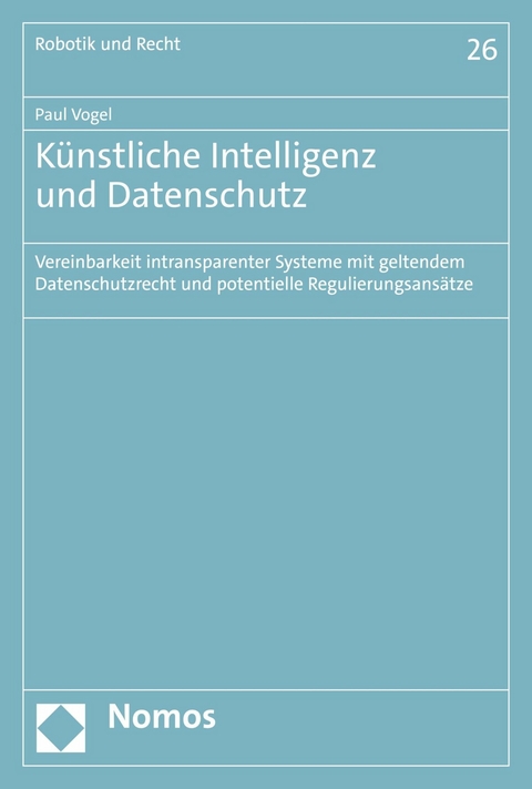 Künstliche Intelligenz und Datenschutz - Paul Vogel