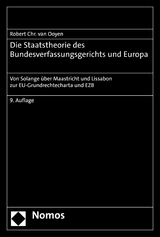 Die Staatstheorie des Bundesverfassungsgerichts und Europa - Robert Chr. van Ooyen