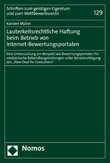 Lauterkeitsrechtliche Haftung beim Betrieb von Internet-Bewertungsportalen - Karsten Müller