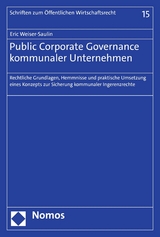 Public Corporate Governance kommunaler Unternehmen - Eric Weiser-Saulin