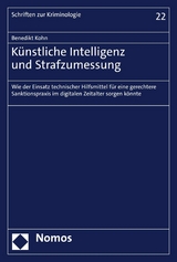 Künstliche Intelligenz und Strafzumessung -  Benedikt Kohn