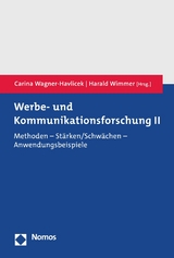 Werbe- und Kommunikationsforschung II - 