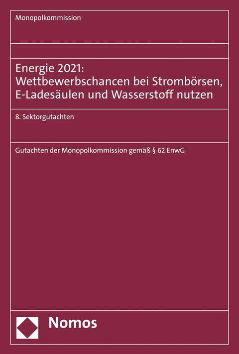 Energie 2021: Wettbewerbschancen bei Strombörsen, E-Ladesäulen und Wasserstoff nutzen - 