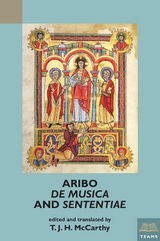 Aribo, De musica and Sententiae