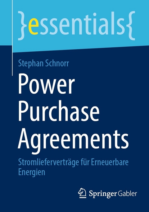 Power Purchase Agreements - Stephan Schnorr