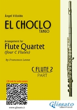 Flute 2 part "El Choclo" tango for Flute Quartet - Ángel Villoldo