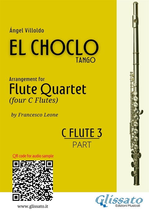 Flute 3 part "El Choclo" tango for Flute Quartet - Ángel Villoldo
