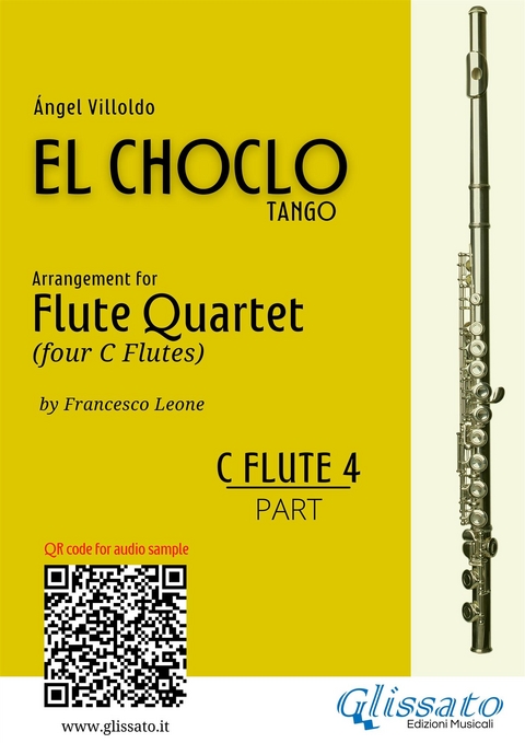 Flute 4 part "El Choclo" tango for Flute Quartet - Ángel Villoldo