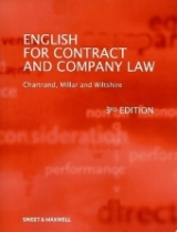 English for Contract & Company Law - Chartrand, Marcella; Millar, Catherine; Wiltshire, Edward