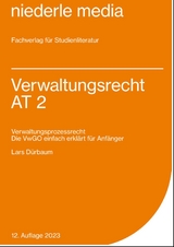 Verwaltungsrecht AT 2 - VwGO - 2023 - Dürbaum, Lars; Niederle, Jan