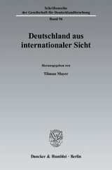 Deutschland aus internationaler Sicht. - 