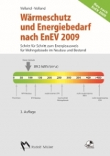 Wärmeschutz und Energiebedarf nach EnEV 2009 - Karlheinz Volland, Johannes Volland