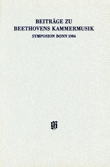 Beiträge zu Beethovens Kammermusik - Brandenburg, Sieghard; Loos, Helmut