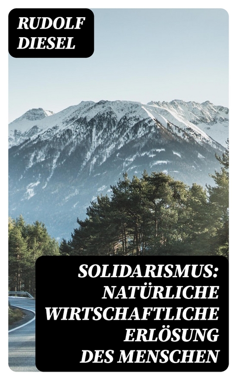 Solidarismus: Natürliche wirtschaftliche Erlösung des Menschen - Rudolf Diesel