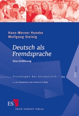 Deutsch als Fremdsprache - Huneke, Hans-Werner; Steinig, Wolfgang