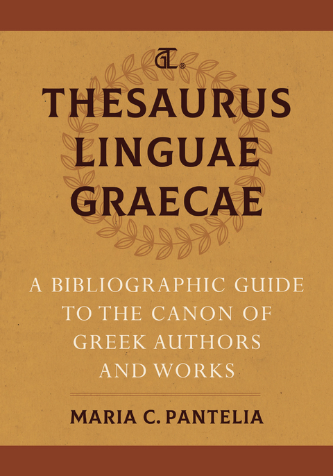 Thesaurus Linguae Graecae - Maria C. Pantelia