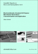 Electrostatically Actuated All-Polymer Microbeam Resonators - Characterization and Application - Silvan Schmid