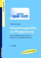 Formulierungshilfen zur Pflegeplanung - Henke, Friedhelm