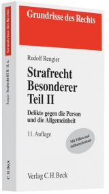 Strafrecht Besonderer Teil II - Rudolf Rengier