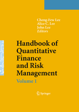Handbook of Quantitative Finance and Risk Management - 