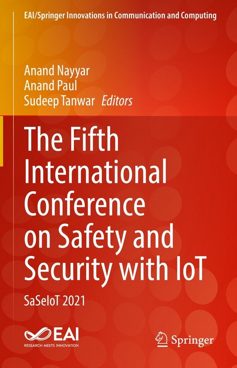 The Fifth International Conference on Safety and Security with IoT - 