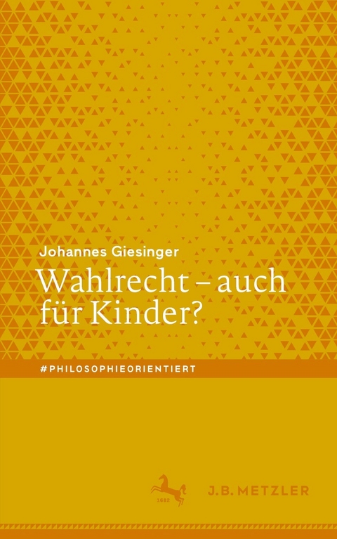 Wahlrecht – auch für Kinder? - Johannes Giesinger