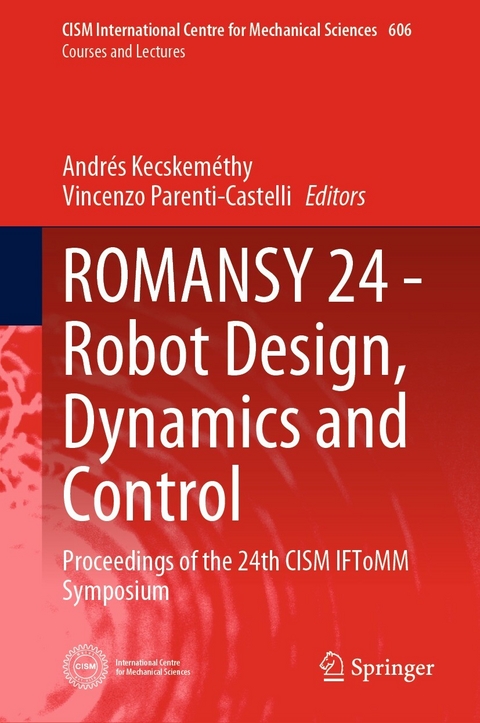 ROMANSY 24 - Robot Design, Dynamics and Control - 