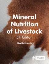 Mineral Nutrition of Livestock - UK) Suttle Neville (Moredun Foundation