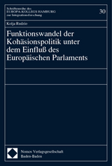 Funktionswandel der Kohäsionspolitik unter dem Einfluß des Europäischen Parlaments