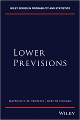 Lower Previsions -  Gert de Cooman,  Matthias C. M. Troffaes