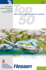 Rasterdaten der amtlichen Topographischen Karten von Hessen auf CD-ROM.... / DVD Top50 Hessen - 