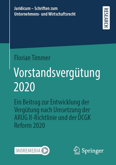 Vorstandsvergütung 2020 -  Florian Timmer