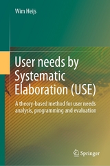 User needs by Systematic Elaboration (USE) - Wim Heijs