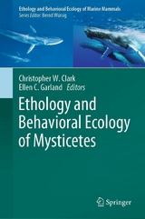 Ethology and Behavioral Ecology of Mysticetes - 