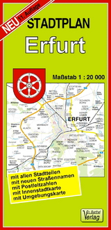 Stadtplan Erfurt