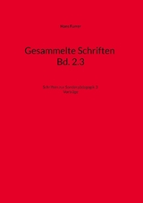 Gesammelte Schriften Bd. 2.3 - Hans Furrer