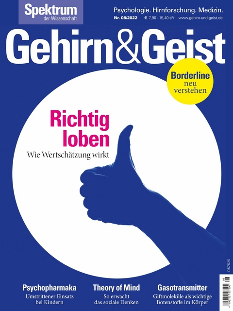 Gehirn&Geist 8/22 - Richtig loben