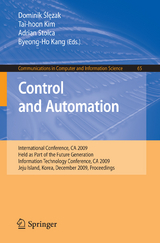Control and Automation - 