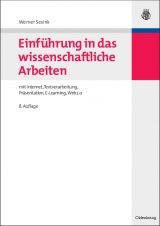 Einführung in das wissenschaftliche Arbeiten - Werner Sesink