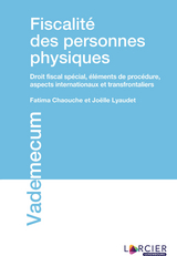 Fiscalité des personnes physiques -  Fatima Chaouche,  Joelle Lyaudet