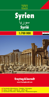 Syrien, Autokarte 1:700.000 - 