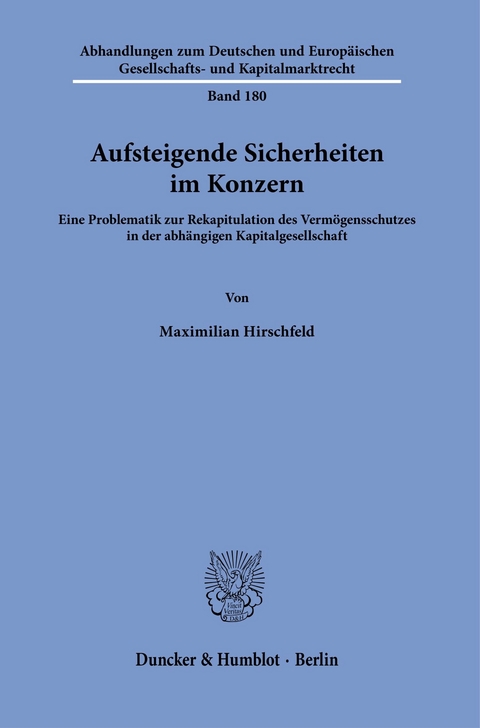 Aufsteigende Sicherheiten im Konzern. -  Maximilian Hirschfeld