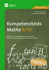 Kompetenztests Mathe, Klasse 9/10 - Andreas Köpsell, Susanne Lehmden