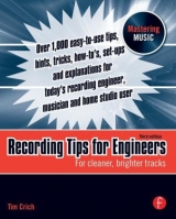 Recording Tips for Engineers - Crich, Tim