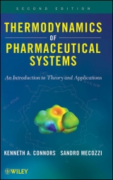 Thermodynamics of Pharmaceutical Systems - Connors, Kenneth A.; Mecozzi, Sandro