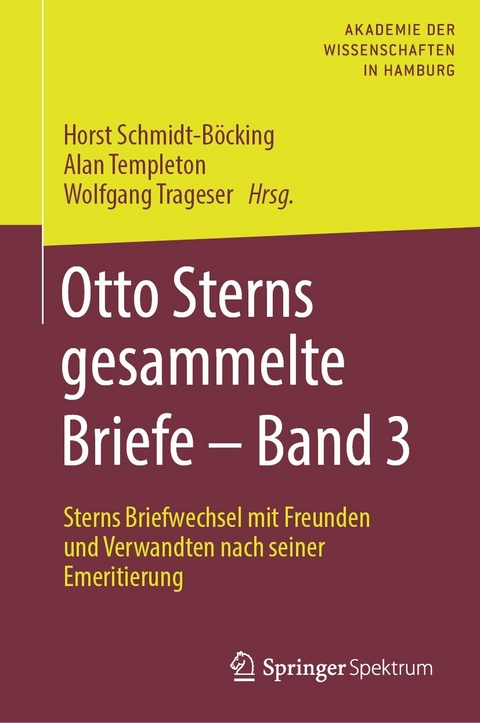 Otto Sterns gesammelte Briefe – Band 3 - 