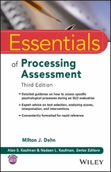 Essentials of Processing Assessment - Milton J. Dehn, Alan S. Kaufman, Nadeen L. Kaufman