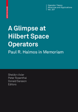 A Glimpse at Hilbert Space Operators - 