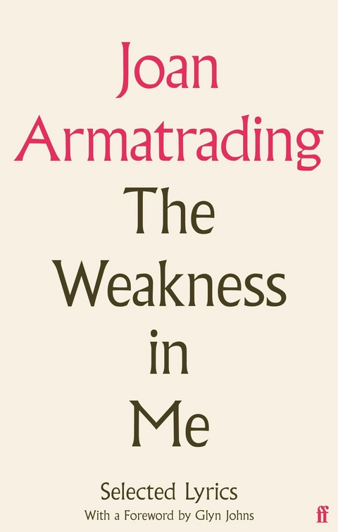 Weakness in Me -  Joan Armatrading
