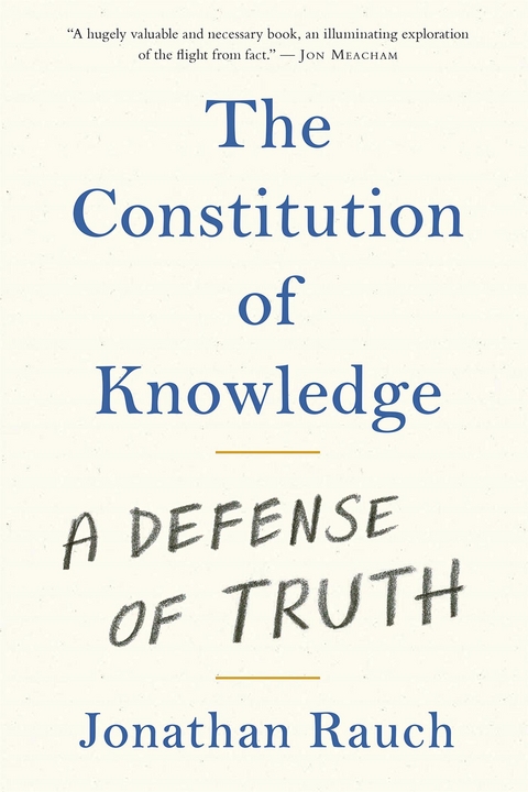 The Constitution of Knowledge - Rauch Jonathan